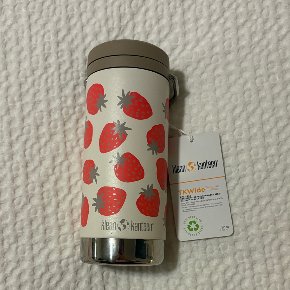 Klean Kanteen Strawberry Print Tumbler